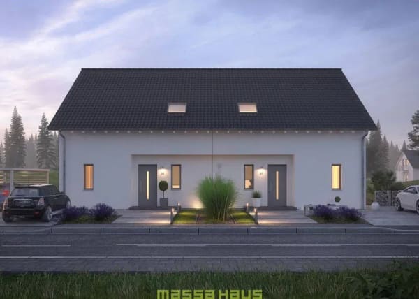 Immobilie in March - March: Neubau-Doppelhaushälfte mit 148 m² Wohnfläche und eigenem Grundstück - Bild 3