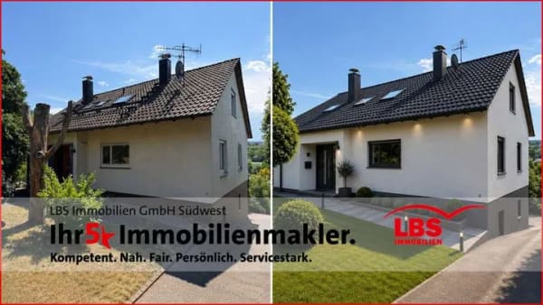 Immobilie in Allmersbach im Tal - Schwäbischer Wohntraum! Verwirklichen Sie Ihr persönliches Traumhaus vor den Toren Stuttgarts - Bild 0
