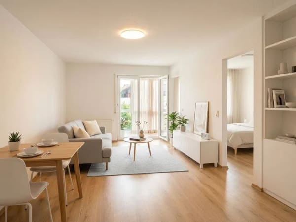 Immobilie in Bad Krozingen - Klasse Einteilung! Pfiffige moderne 1,5 Zi-Whg. in ruhiger zentrumsnaher Lage in Bad Krozingen - Bild 0
