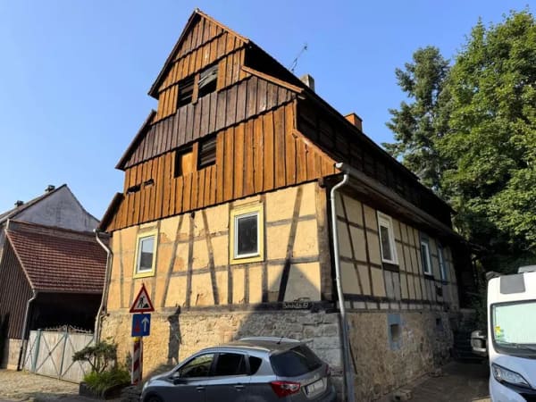 Immobilie in Mörlenbach - Historische Hofreite mit großem Entwicklungspotenzial in Mörlenbach-Weiher - Bild 0