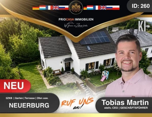 Immobilie in Ammeldingen bei Neuerburg - ++ EFH inkl. Terrasse  | Kleines Familien & Handwerker Domizil |  Ofen | Garten ++ - Bild 0