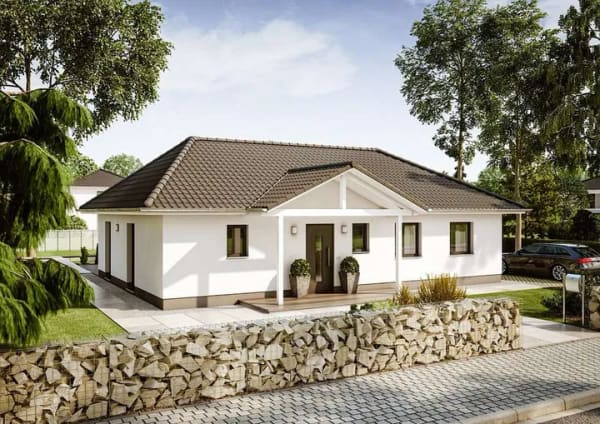 Immobilie in Rhaunen - Landhaus Bungalow in schlüsselfertiger Massivbauweise! - Bild 0