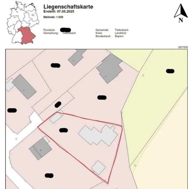 Immobilie in Tiefenbach - Baugrundstück mit Altbestand  - Bild 1