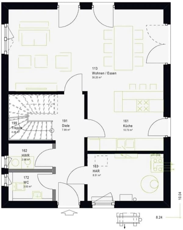 Immobilie in Armsheim - Familienfreundlicher Neubau mit Grundstück - Bild 3