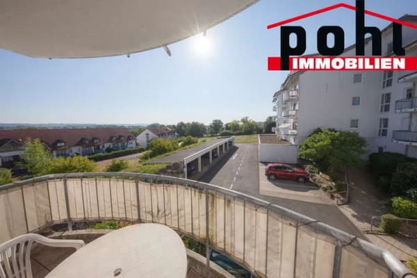 Immobilie in Bad Rodach - Herrliche Lage! Gepflegtes 1-Zimmer Appartement mit Balkon und Carport! - Bild 0