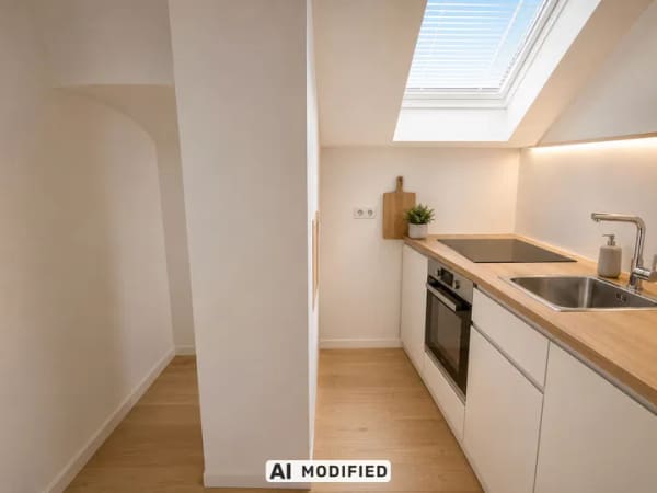 Immobilie in Esslingen am Neckar - kompakte Dachgeschoss-Wohnung mit Charme und Entwicklungsperspektive - Bild 4