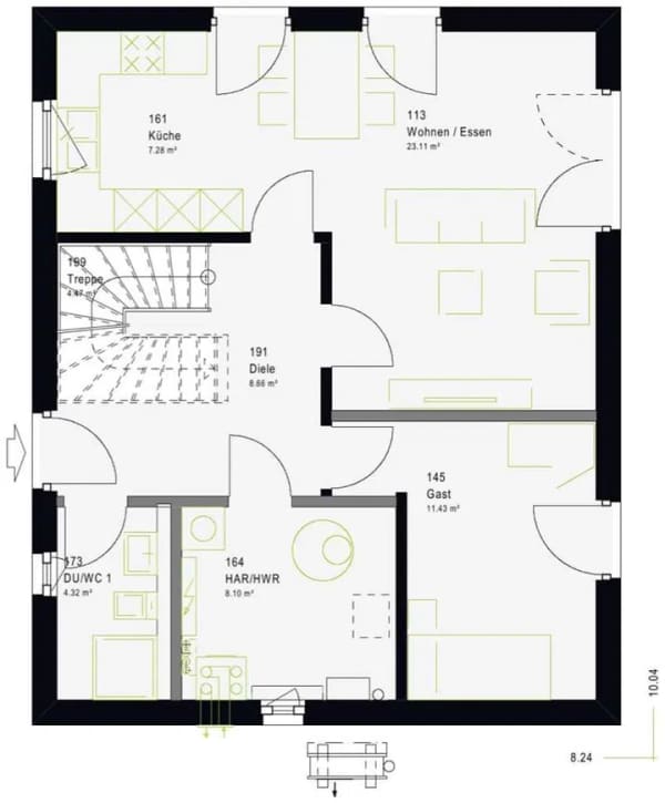 Immobilie in Frankenfeld - Platz für die ganze Familie: 134 m² Einfamilienhaus in Hedern - Bild 4