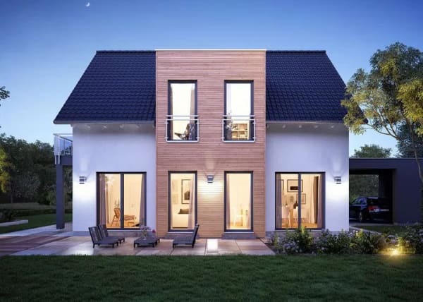 Immobilie in Marklohe - Einfamilienhaus 165 m² in Neulohe | KfW-55-Standard - Bild 1