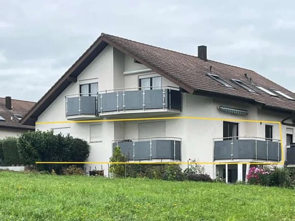Immobilie in Abstatt - Bezugsfrei ab 01.09.! 3-Zimmer-Wohnung mit 2 Balkonen, Terrasse, Carport & Stellplatz in Abstatt - Bild 0
