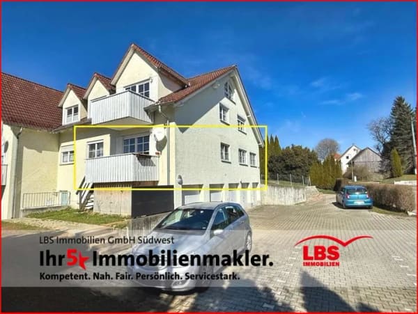 Immobilie in Hohenfels - Gepflegte 3-Zimmer-Wohnung mit neuwertiger Einbauküche, Balkon + Garage - Bild 0