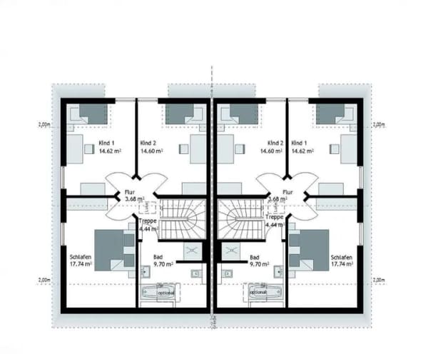 Immobilie in Neukirch - Bauen Sie mit Streif Haus Ihre Doppelhaushälfte in Neukirch - Bild 2