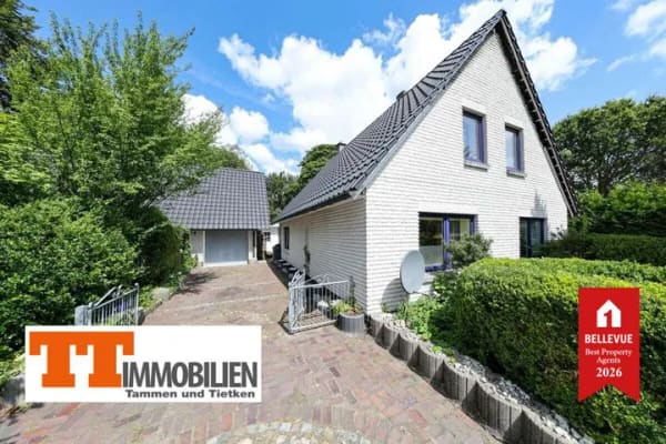 Immobilie in Bad Zwischenahn - TT: Exklusives Wohnensemble mit Gästehaus, XXL-Garage und traumhaftem Garten in Bad Zwischenahn! - Bild 0