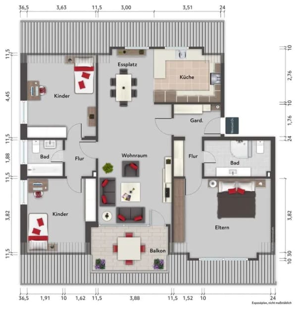 Immobilie in Hasloh - Charmante 4-Zimmer-Eigentumswohnung mit viel Potenzial zum Kauf in Hasloh - Wentzel Dr. - Bild 1