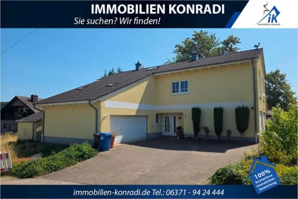 Immobilie in Otterberg - IK | Otterbach: schönes, modernes EFH mit Garten und Doppelgarage - Bild 0