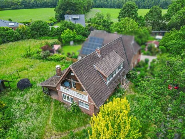 Immobilie in Ganderkesee - Ganderkesee-Hohenböken | Naturnahes Zweifamilienhaus mit großem Grundstück - Bild 3