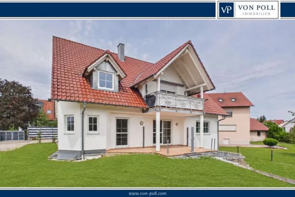 Immobilie in Pöttmes - Charmantes Zweifamilienhaus in familienfreundlicher Umgebung - Bild 0