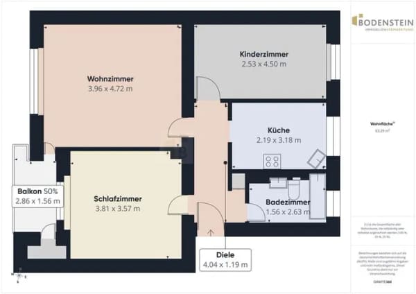 Immobilie in Heidenrod - Ideal für Eigennutzer & Kapitalanleger: Leerstehende 3-Zimmer-Wohnung mit Balkon in Heidenrod-Kemel - Bild 1