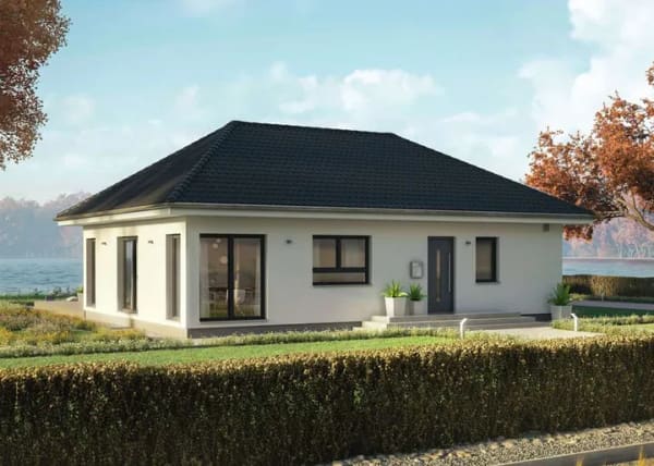 Immobilie in Hodenhagen - Bungalow, barrierefrei: 103 m² Wohnfläche, 3 Zimmer in Ahldener Mühle - Bild 2