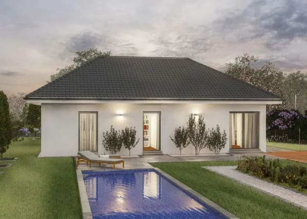 Immobilie in Hodenhagen - Bungalow, barrierefrei: 103 m² Wohnfläche, 3 Zimmer in Ahldener Mühle - Bild 4