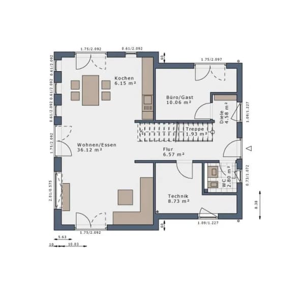 Immobilie in Krummin - Exklusiv für Sie – Verwirklichen Sie Ihren Traum vom Eigenheim mit Schwabenhaus - Bild 4