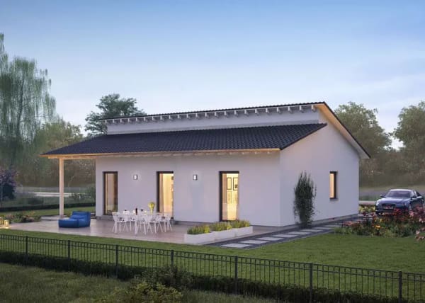 Immobilie in Wienhausen - 3-Zimmer-Bungalow mit 108 m² in Wiedenhausen – KfW 55 - Bild 1