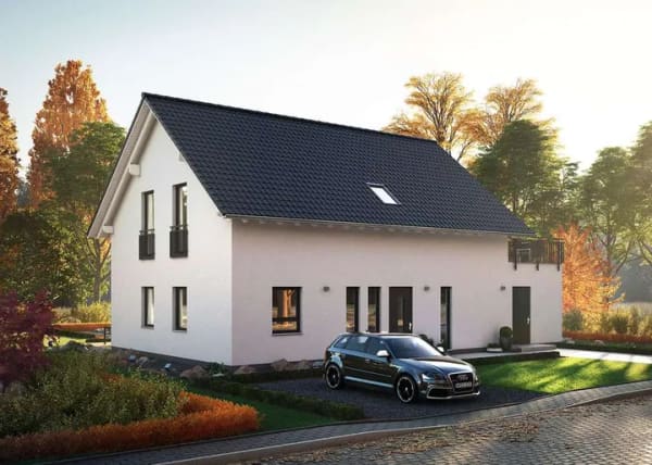Immobilie in Eickeloh - Stadtvilla pur: Einfamilienhaus mit 185 m² in Riethagen - Bild 0