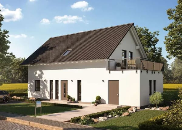 Immobilie in Eickeloh - Stadtvilla pur: Einfamilienhaus mit 185 m² in Riethagen - Bild 1