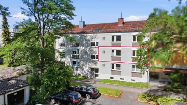 Immobilie in Ravensburg - Leerstehende und freundliche 3,5 Zimmer Wohnung in der Ravensburger Weststadt - Bild 1