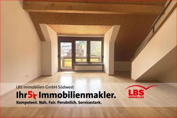 Immobilie in Schramberg - Maisonette mit Süd-Balkon - ideal für Eigennutzer & Kapitalanleger - Bild 0