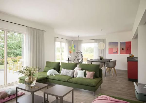 Immobilie in Erligheim - Luxuriöser Neubau für eure Großfamilie auf 210 qm in Toplage - Einziehen & genießen - Bild 4