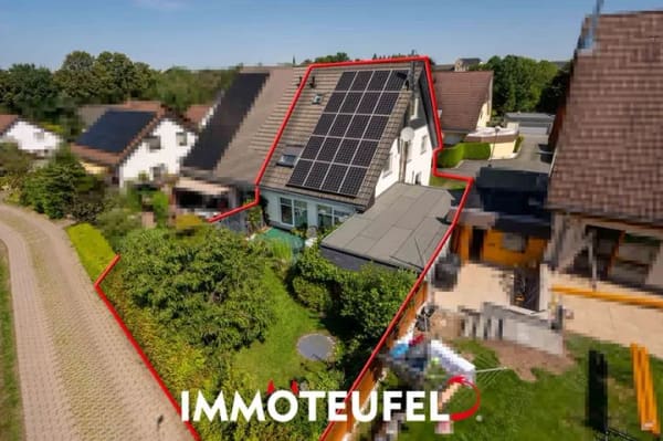 Immobilie in Lugau - Familienglück in ruhiger Lage – Doppelhaushälfte mit Kamin, Photovoltaik und herrlichem Feldrandblic - Bild 0