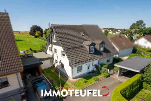 Immobilie in Lugau - Familienglück in ruhiger Lage – Doppelhaushälfte mit Kamin, Photovoltaik und herrlichem Feldrandblic - Bild 3