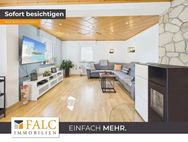 Immobilie in Schutterwald - Erdgeschosswohnung mit Garten, Pool und Einliegerwohnung in einem gepflegten Zweifamilienhaus - Bild 0