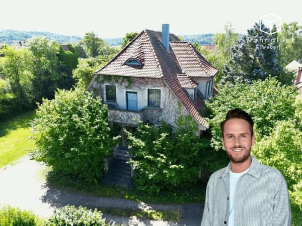 Immobilie in Vellberg - Sanierungsbedürftige Landhausvilla der 1920er Jahre auf traumhaftem 1.800 m² Grundstück - Bild 0