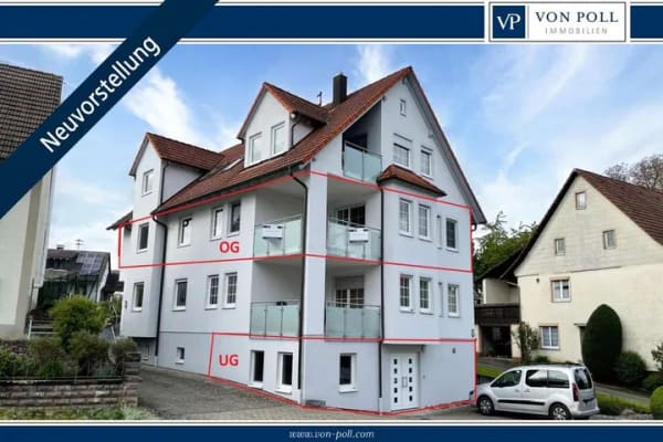 Immobilie in Empfingen - Exklusives Wohnen auf 2 Ebenen - Bild 1
