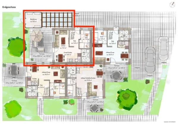 Immobilie in Schaalby - Wohnen nahe Schleswig Terrasse & Carport - Bild 0