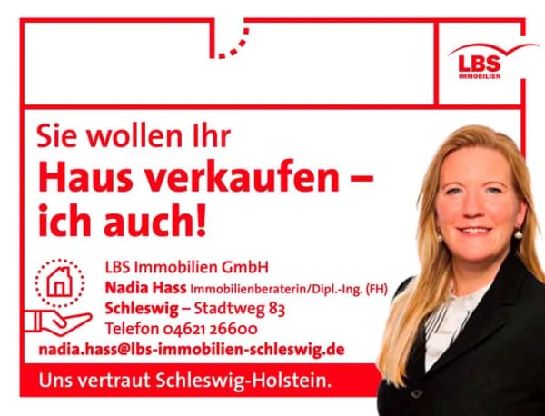 Immobilie in Schaalby - Wohnen nahe Schleswig Terrasse & Carport - Bild 3