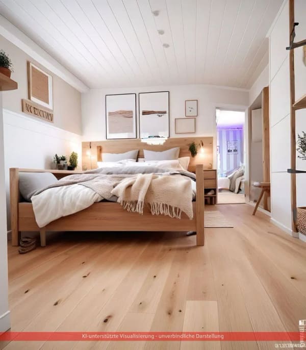 Immobilie in Ronneburg - Wohnen auf einer Ebene - gepflegter Bungalow mit Kamin, Klima & Gartenidylle - Bild 2