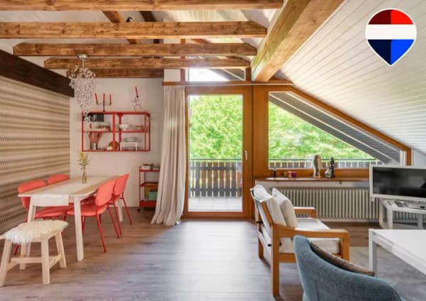Immobilie in Herrischried - Naturnah wohnen oder Urlaub genießen – gemütliche 3-Zimmer Dachgeschosswohnung in Wehrhalden - Bild 0
