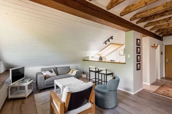 Immobilie in Herrischried - Naturnah wohnen oder Urlaub genießen – gemütliche 3-Zimmer Dachgeschosswohnung in Wehrhalden - Bild 2