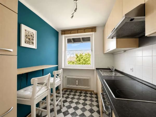 Immobilie in Kreuth - Sonnige 2-Zimmer-Wohnung in Weißach I Wenige Gehminuten zum Tegernsee I Ruhige Lage mit Südbalkon - Bild 3