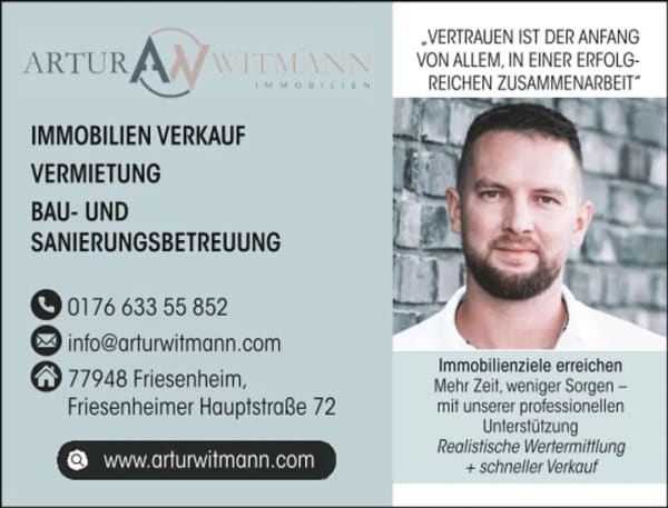 Immobilie in Ettenheim - Mehrfamilienhaus auf großem Grundstück mit Neubaupotenzial - Bild 3