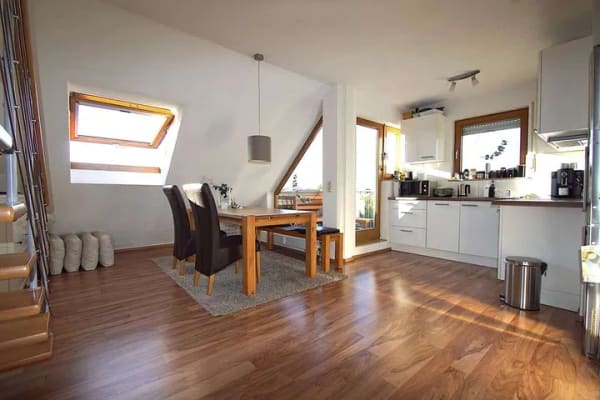 Immobilie in Beuren - Ganz oben wohnen mit Balkon und herrlicher Aussicht - Bild 0