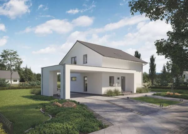 Immobilie in Hoyerhagen - Zweifamilienhaus in Hoya: 163 m², 3 Zimmer, KfW-55 - Bild 0