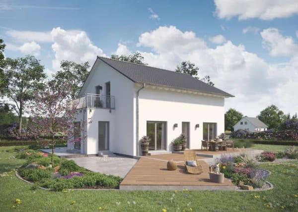 Immobilie in Hoyerhagen - Zweifamilienhaus in Hoya: 163 m², 3 Zimmer, KfW-55 - Bild 2