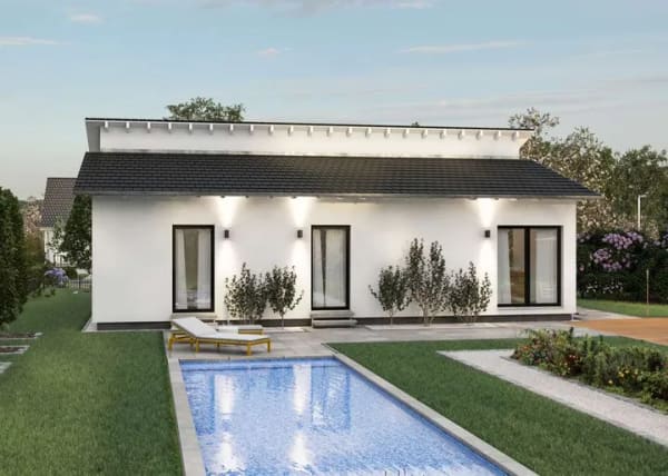 Immobilie in Frankenfeld - 3-Zimmer-Bungalow mit 103 m² in Altenteich – KfW 55 - Bild 1