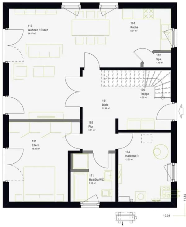 Immobilie in Rethem (Aller) - Ihr neues Zuhause in Altenburg: 179 m², 6 Zimmer, KfW 55 - Bild 4