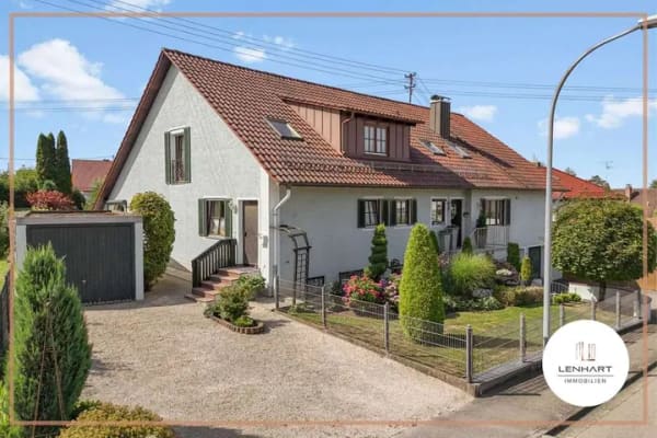 Immobilie in Burtenbach - **Traumgarten. Zwei Wohneinheiten. Unzählige Möglichkeiten**Zuhause mit Seltenheitswert** - Bild 1