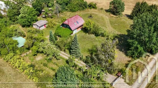 Immobilie in Lindow (Mark) - Traumhaftes Idyll am Dorfrand: Großzügiges Einfamilienhaus auf weitläufigem Naturgrundstück - Bild 4