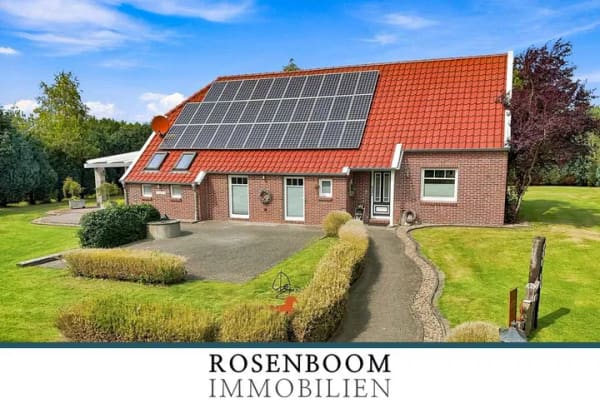 Immobilie in Eversmeer - Ein Zuhause für Mensch & Tier – Hochwertig saniertes Fehnhaus mit viel Freiraum - Bild 0